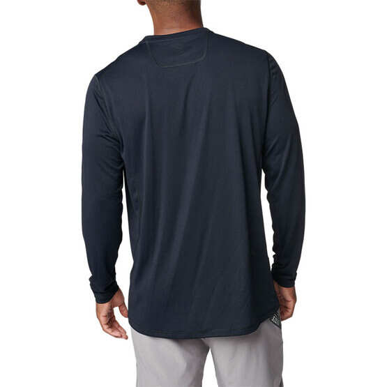 5.11 Tactical Range Ready Long Sleeve T-Shirt in Navy is made of polyester material